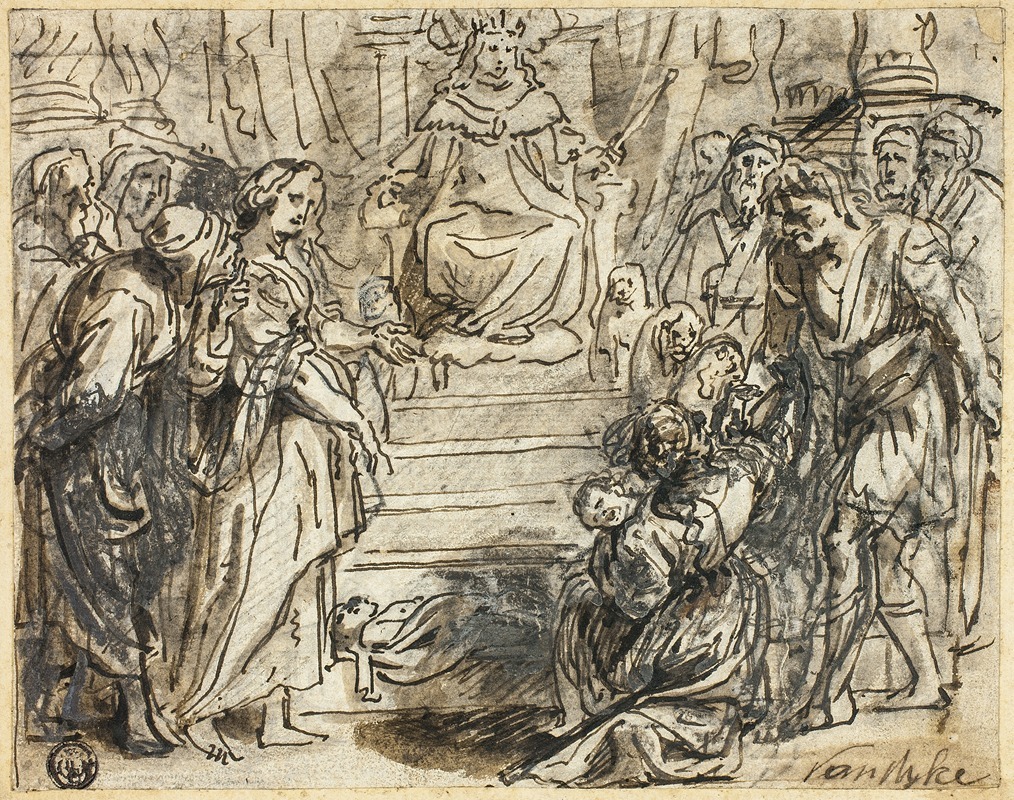 Abraham van Diepenbeeck - Judgement of Solomon