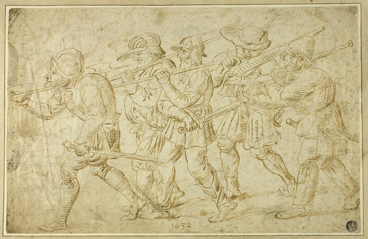 Adriaen Brouwer - Foot Soldiers