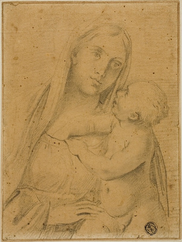 After Domenichino - Virgin and Child