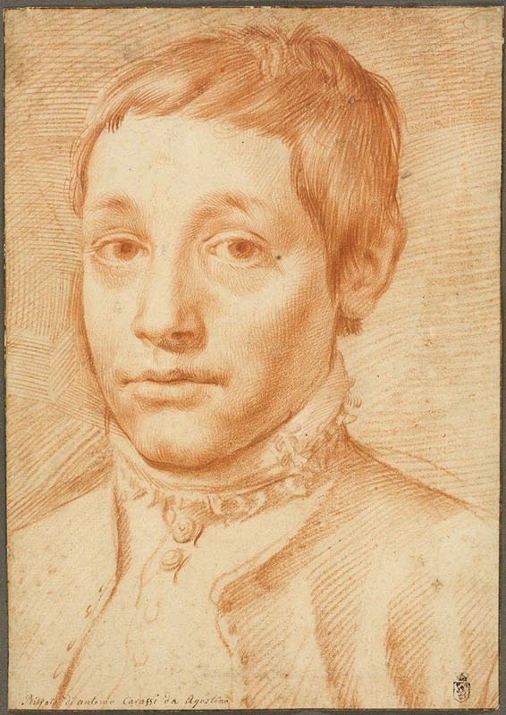 Agostino Carracci - Portrait of His Son, Antonio Carracci