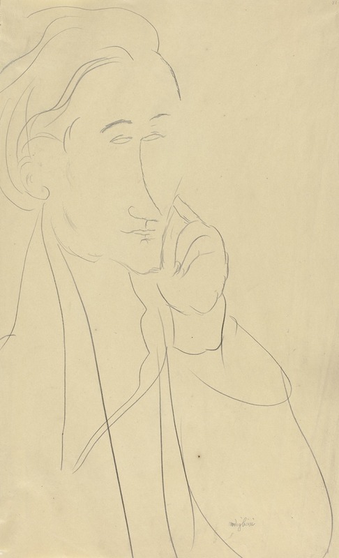 Amedeo Modigliani - Bust of Zborowski