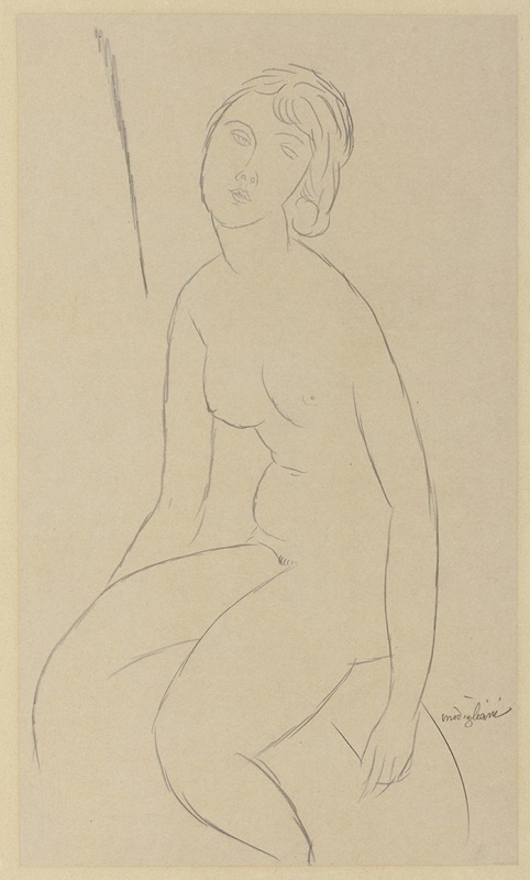 Amedeo Modigliani - Seated Nude