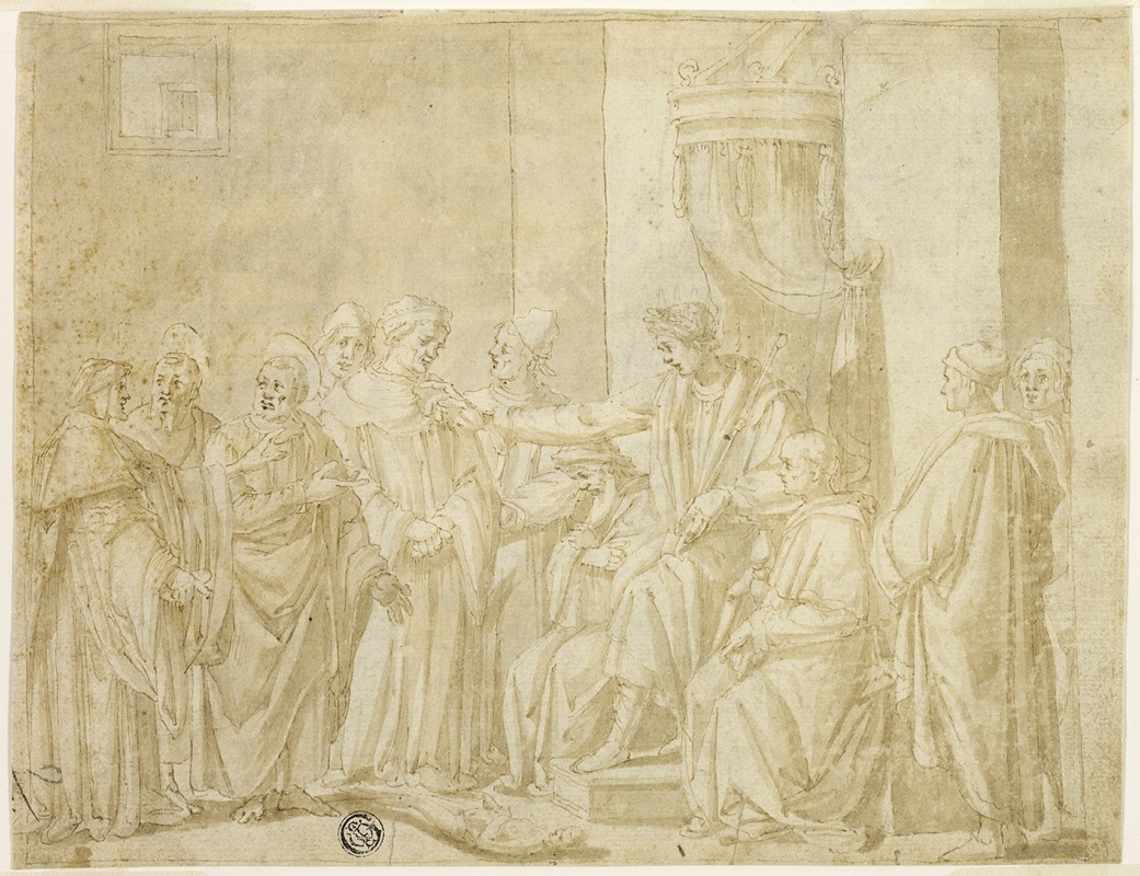 Andrea Boscoli - Saints Peter and Paul Disputing with Simon Magus before Nero