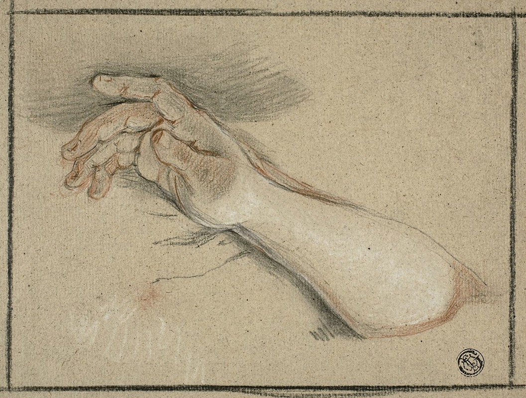 Antoine Coypel - Hand and Forearm