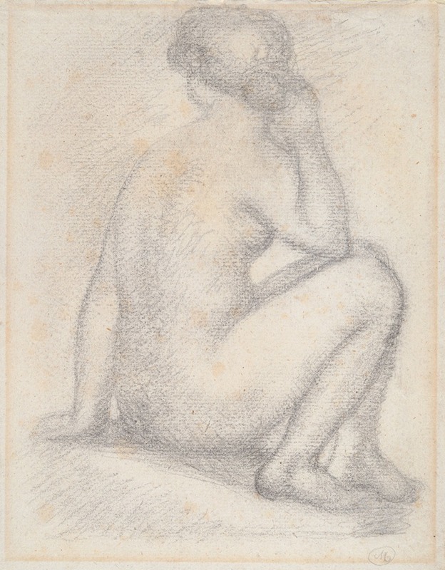 Aristide Maillol - Female Nude, Seated