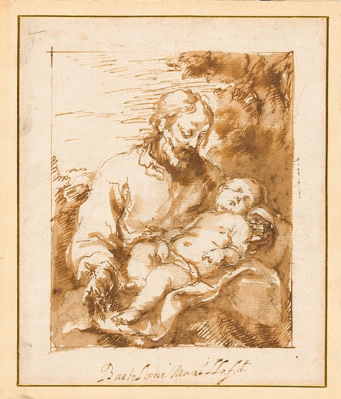 Bartolomé Estebán Murillo - Saint Joseph and the Sleeping Christ Child