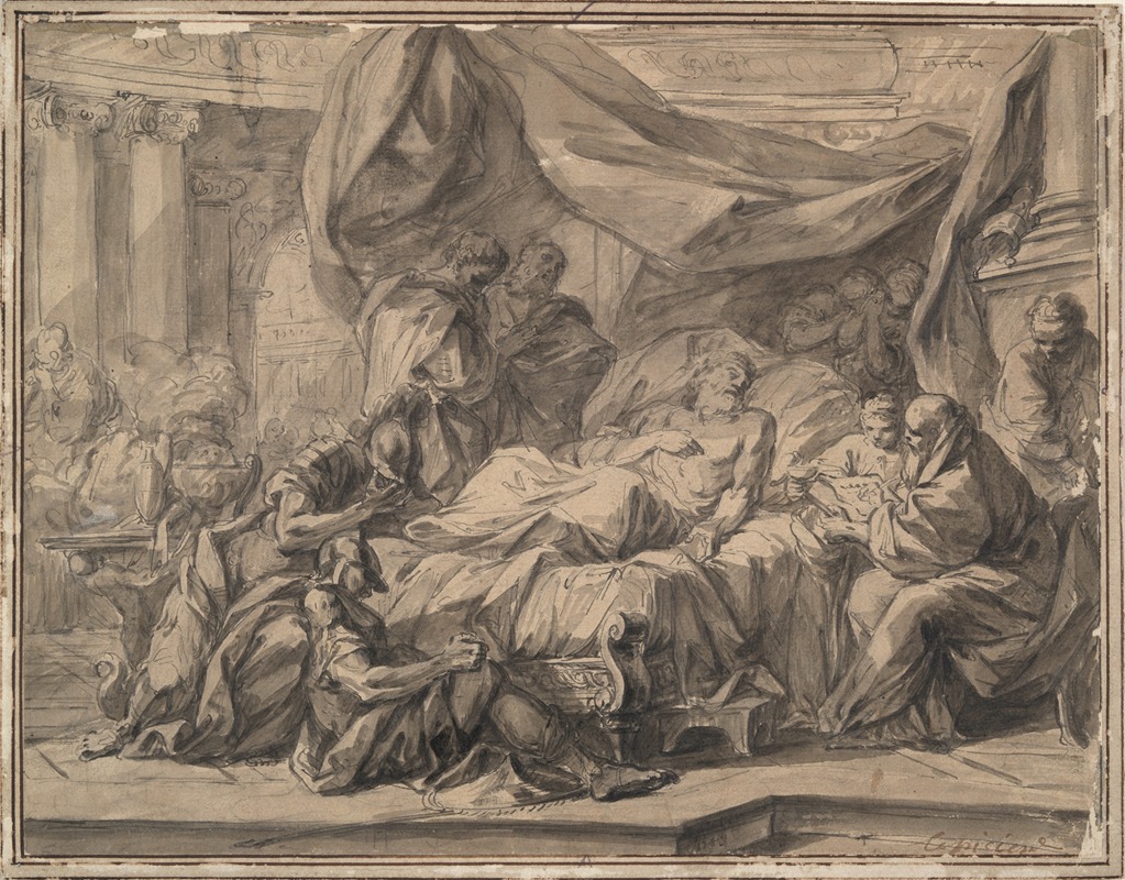 Nicolas Bernard Lépicié - Death of Socrates