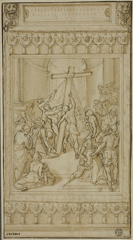 Cesare Nebbia - Saint Helena Kneeling before the True Cross
