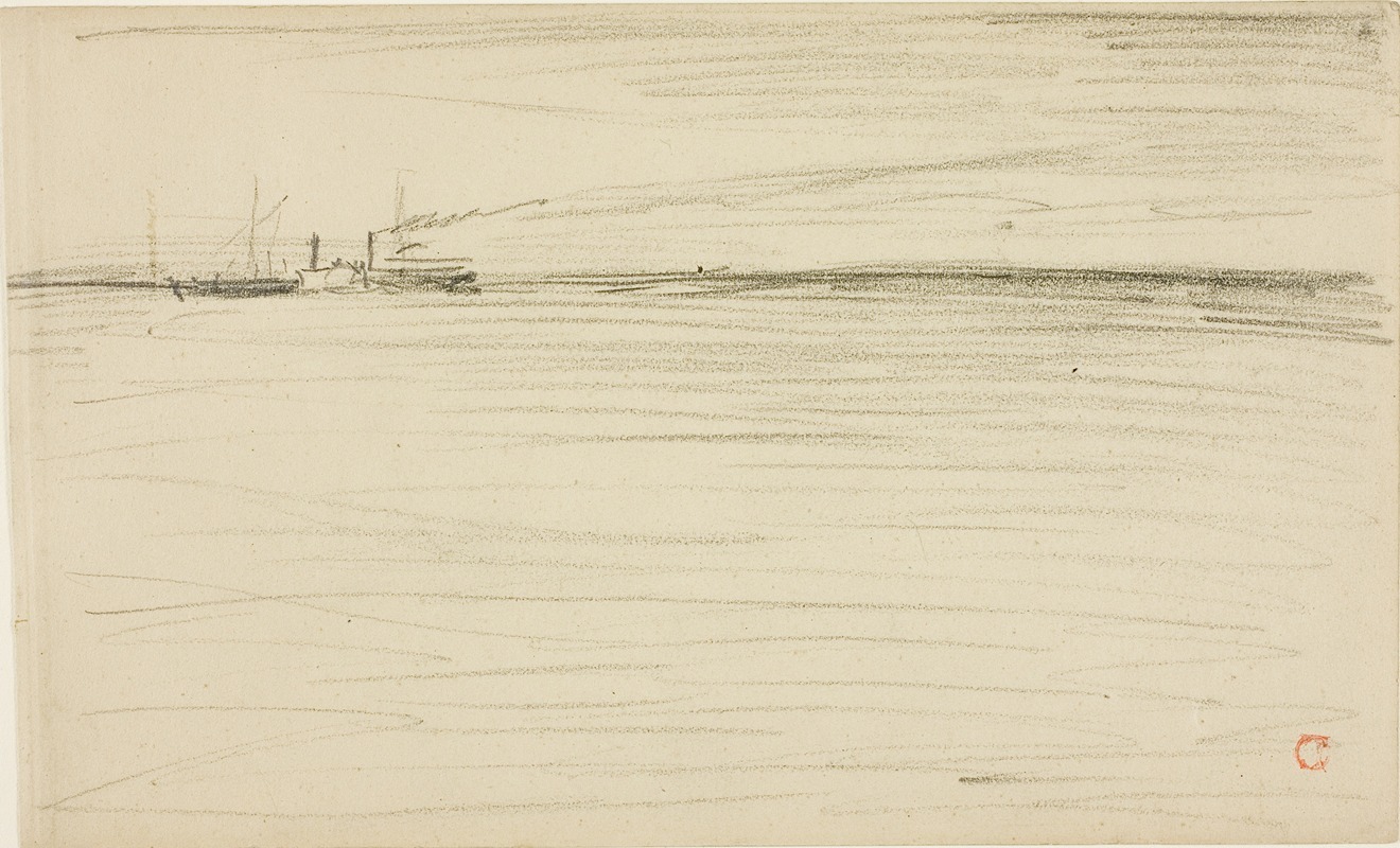 Charles François Daubigny - Crossing the Channel