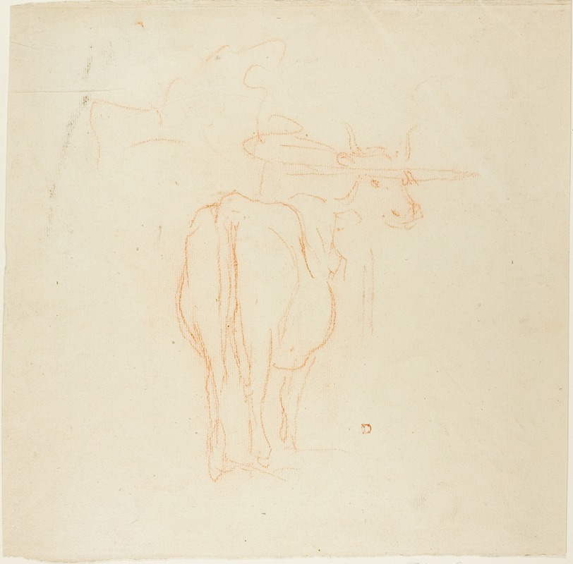 Charles François Daubigny - Standing Cattle