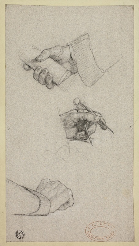 Charles Lucy - Study of Hands