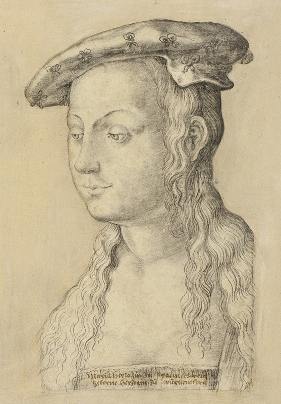 Christoph Schwarz - Maria Duchess of Brunswick, Born Duchess of Wurttemburg