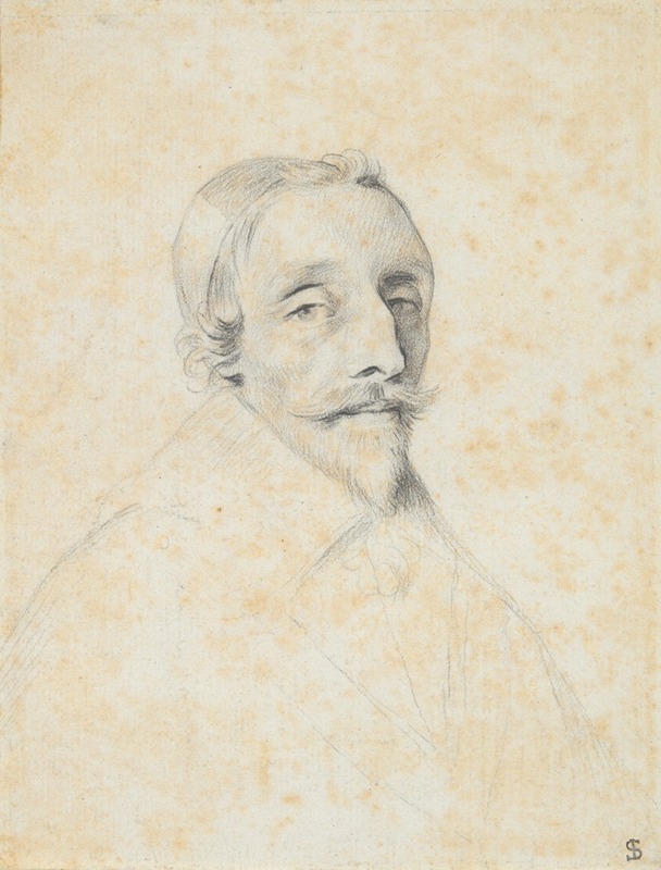 Claude Mellan - Portrait of Armand Jean du Plessis, Duke and Cardinal de Richelieu