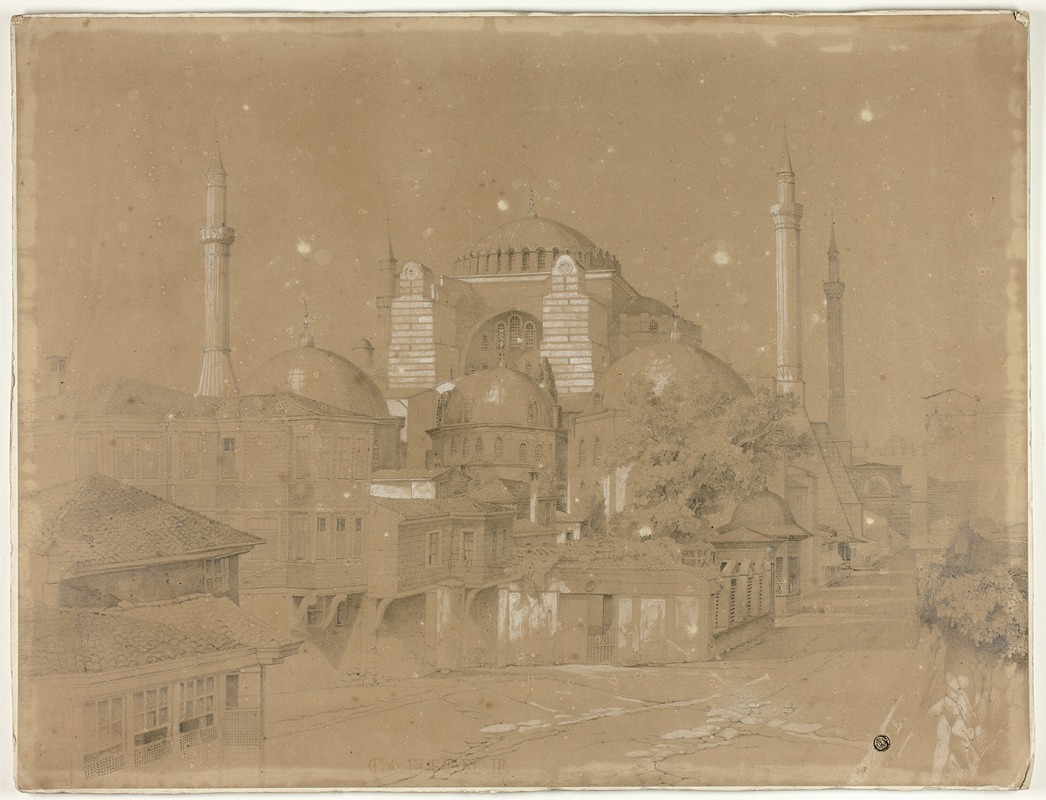 David Roberts - View of Constantinople