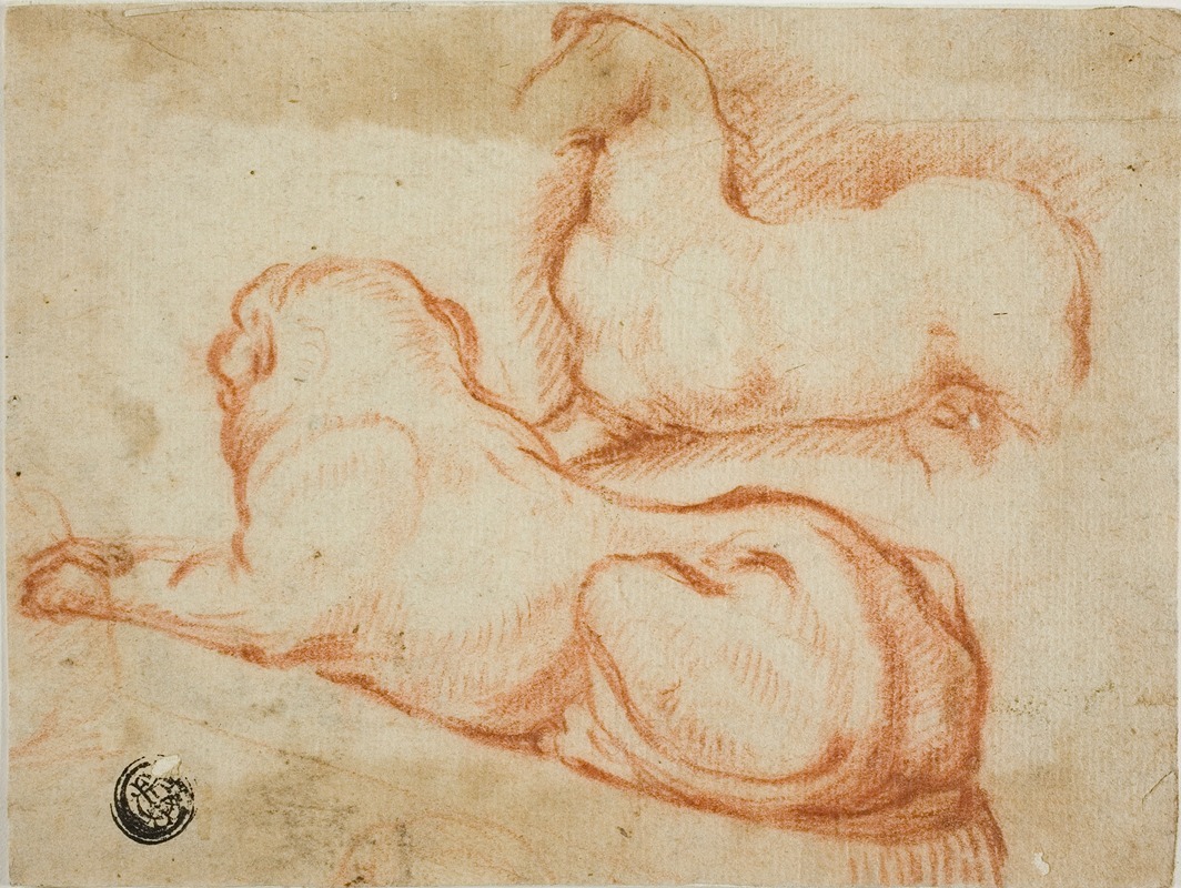 Dirk Valkenburg - Sketch of Horse and Dog