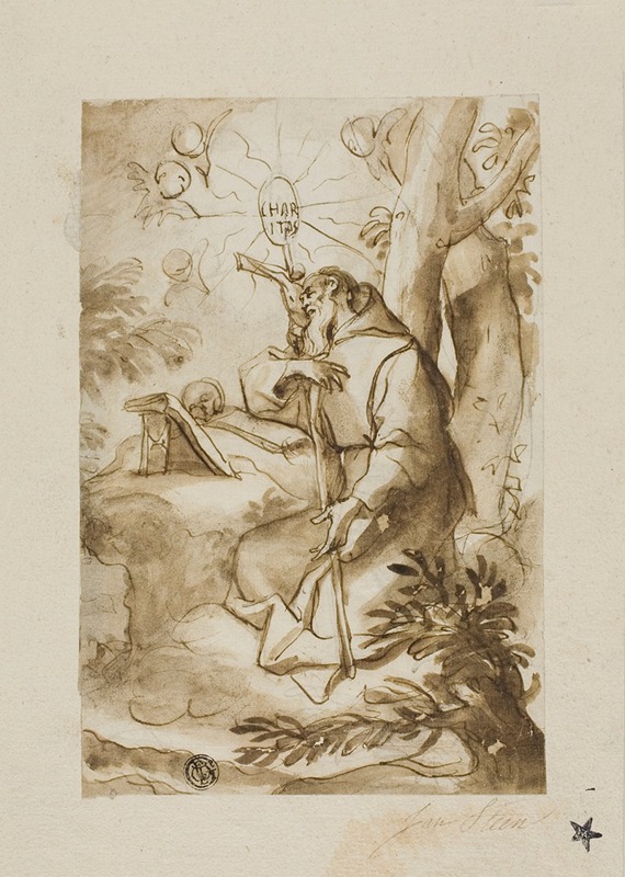 Domenico Piola - Saint Jerome