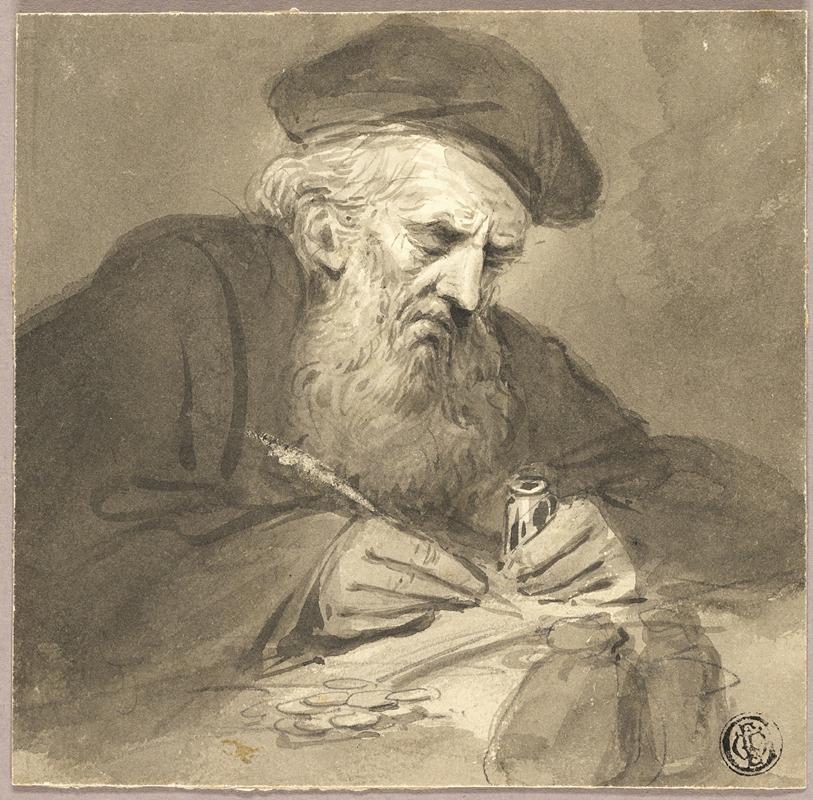 Edward Bird - Bearded Scholar Writing