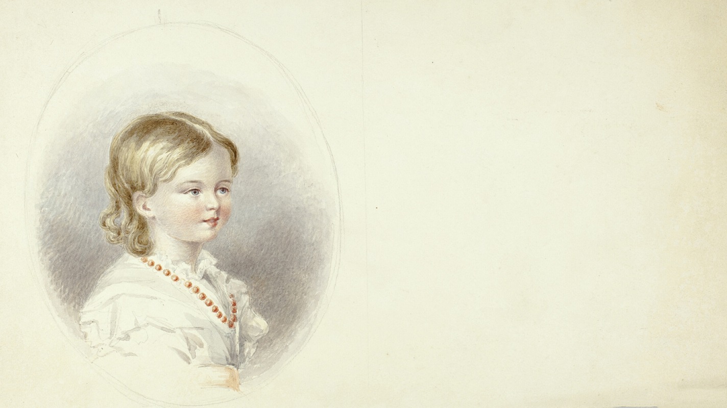 Elizabeth Murray - Bust Portrait of Child