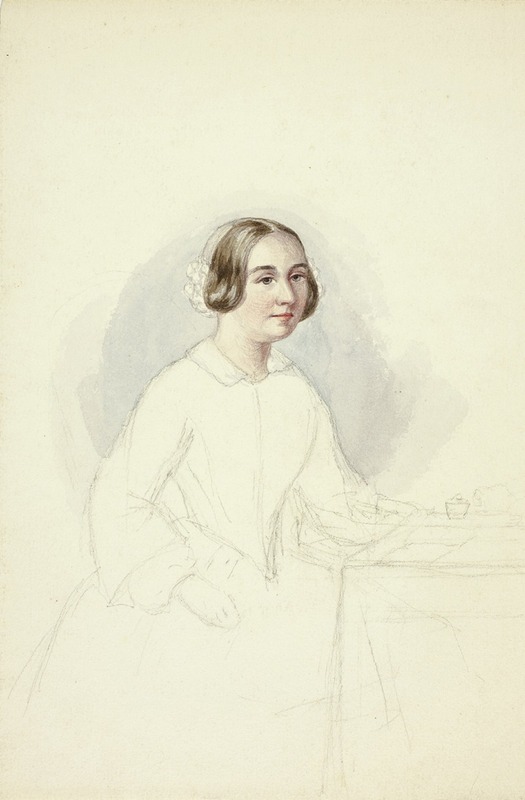 Elizabeth Murray - Young Woman at Writing Desk