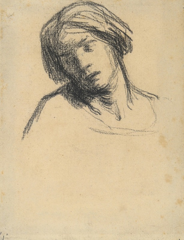 Jean-François Millet - Study of a Head
