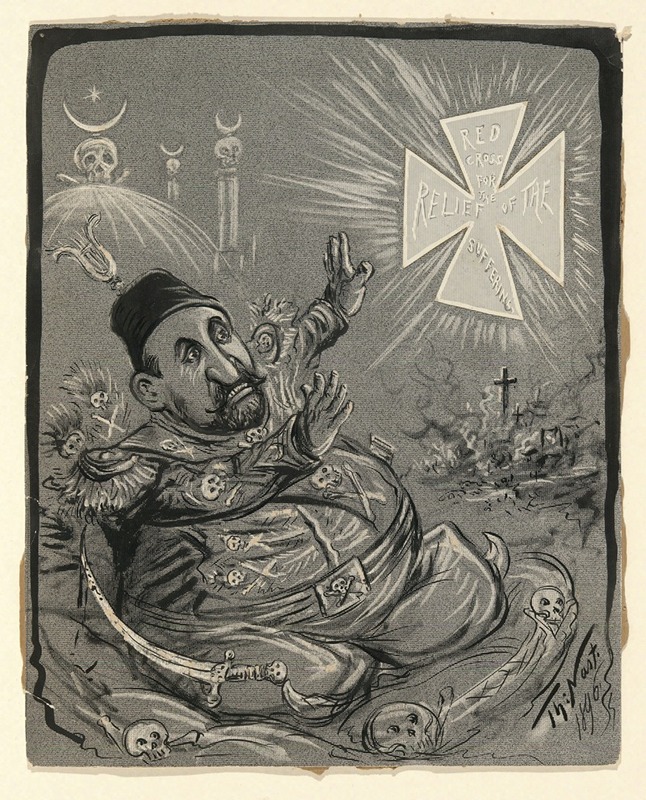 Thomas Nast - Never Did Care For Christian Enlightenment