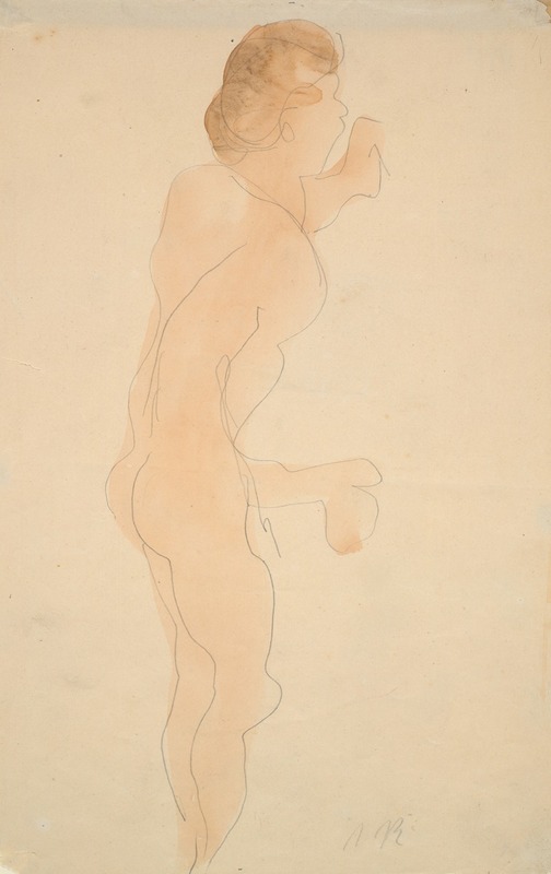 Auguste Rodin - Nude Standing, Side and Back