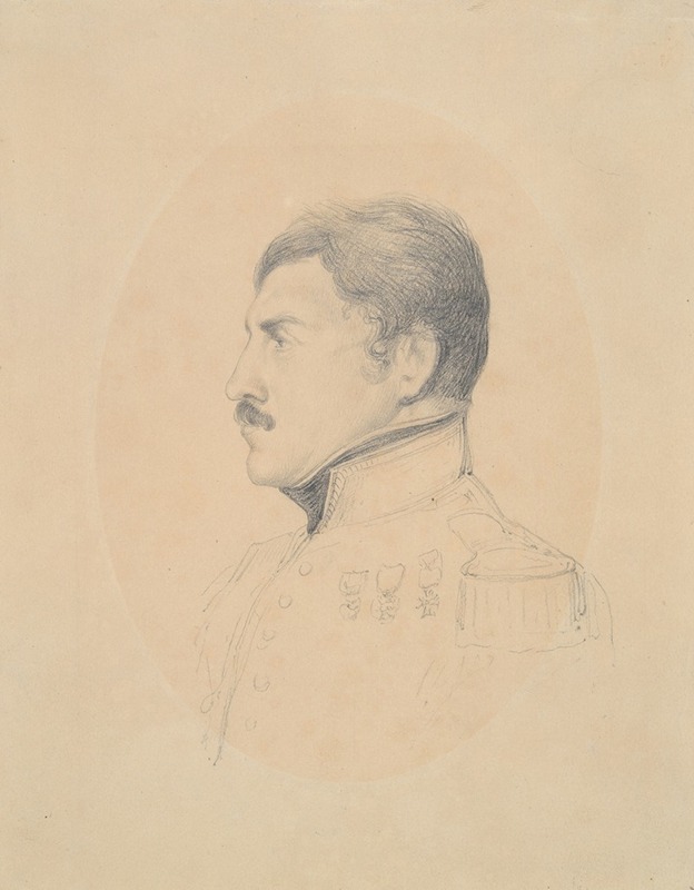Denis Auguste Marie Raffet - Portrait of General Pelissier