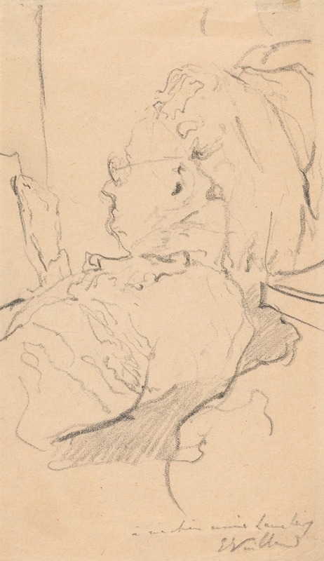 Édouard Vuillard - Portrait of Madame Vuillard