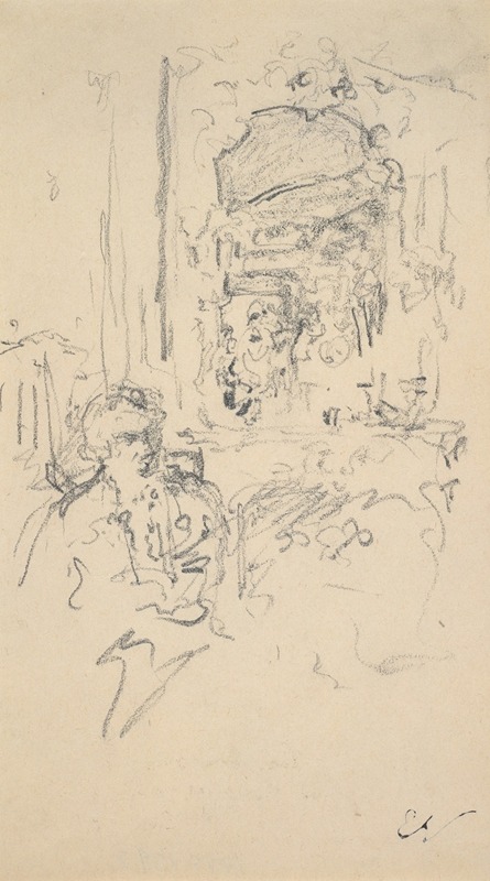 Édouard Vuillard - Madame Hessel in an Interior
