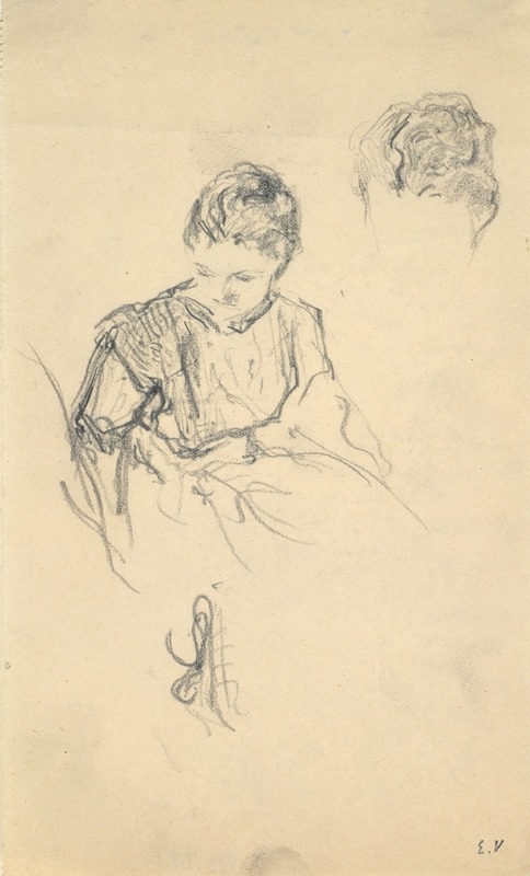 Édouard Vuillard - Young Woman