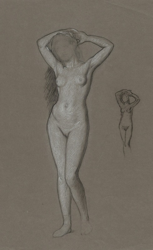Elihu Vedder - Study for the Figure of Venus