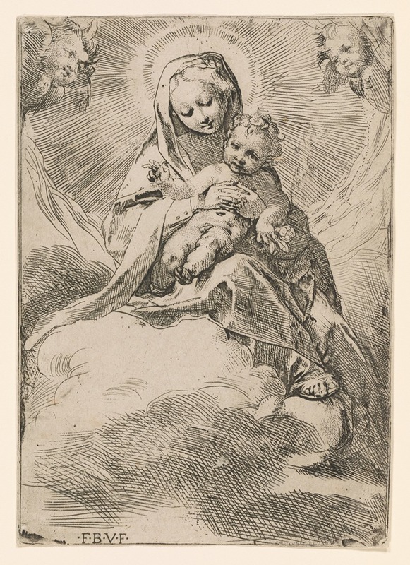 Federico Barocci - Virgin and Child in the Clouds