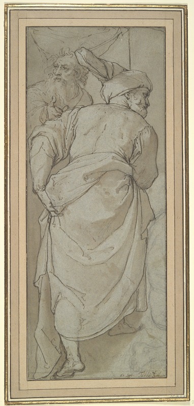 Federico Zuccaro - Figure Study for the ‘Conversion of St. Mary Magdalene’ in S. Francesco della Vigna, Venice