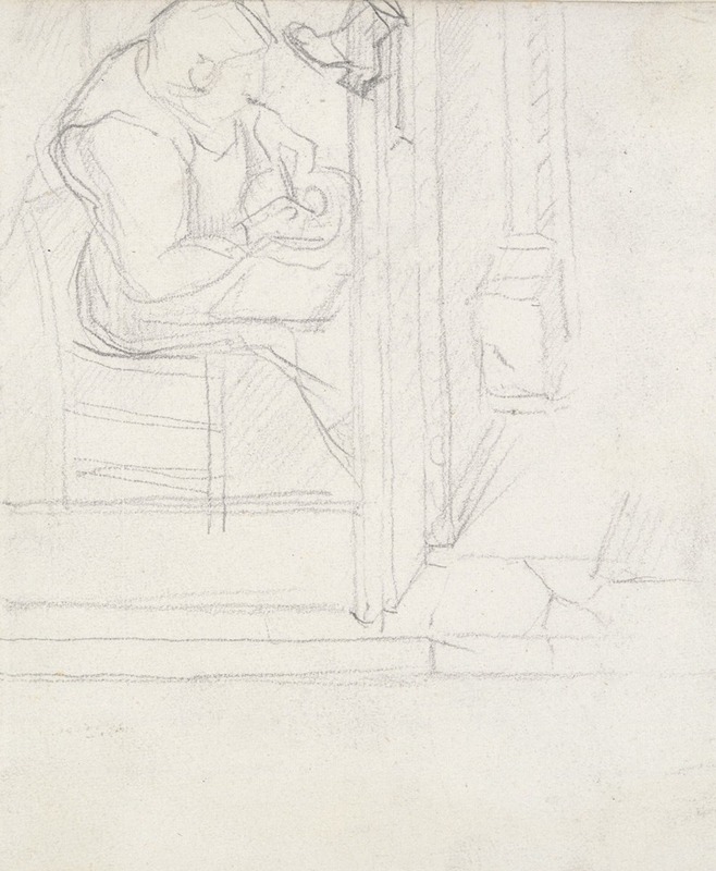 Georges Seurat - Cobbler at Work