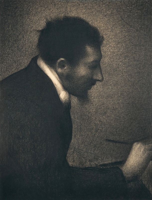 Georges Seurat - Portrait of Edmond François Aman-Jean