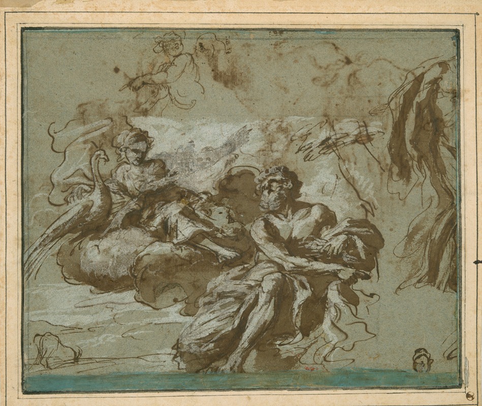 Girolamo Troppa - Jupiter, Juno, and Io