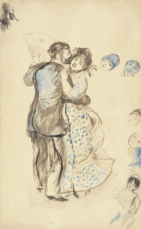 Pierre-Auguste Renoir - La danse à la campagne (The Dance in the Country)