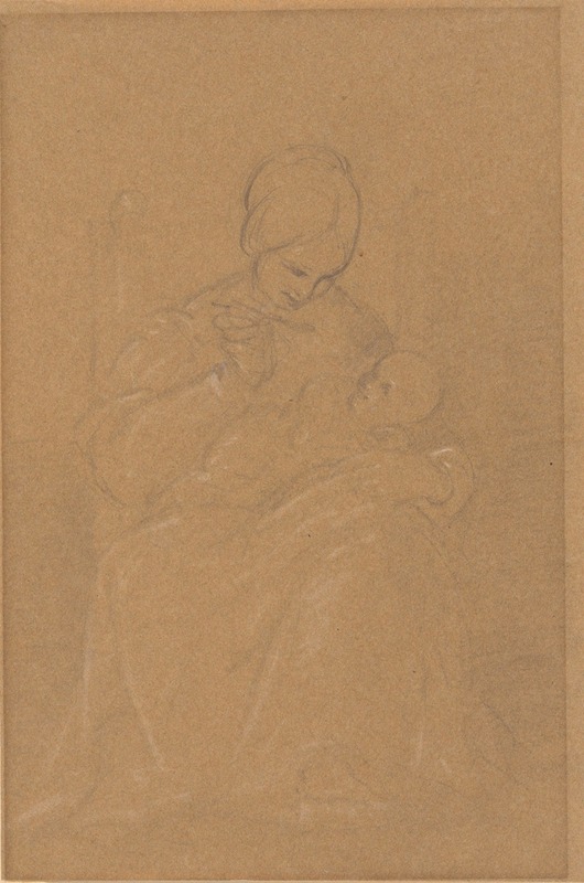 Robert Walter Weir - Mother and Child