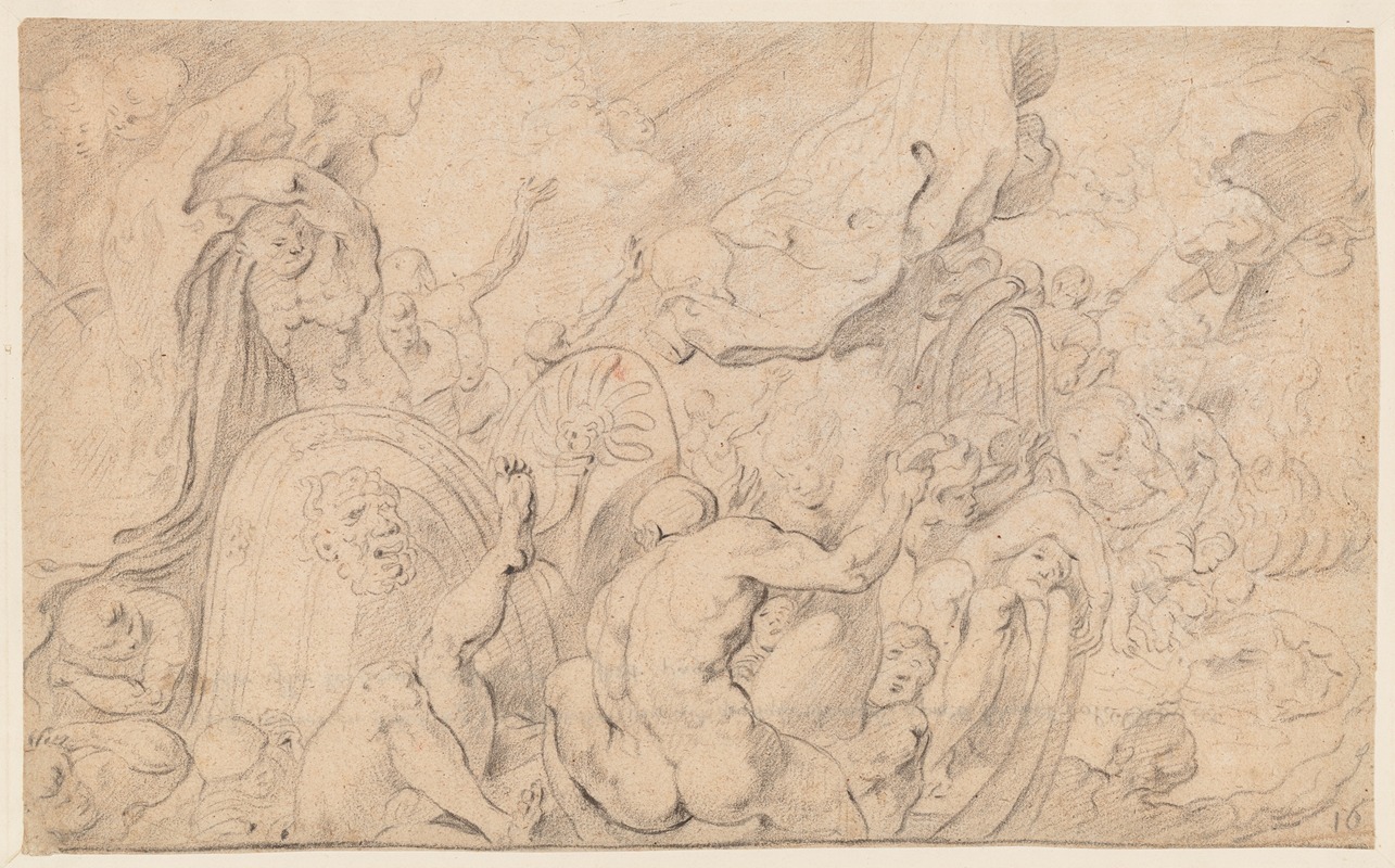 Theodoor van Thulden - The Companions of Ulysses Opening the Bag of Winds