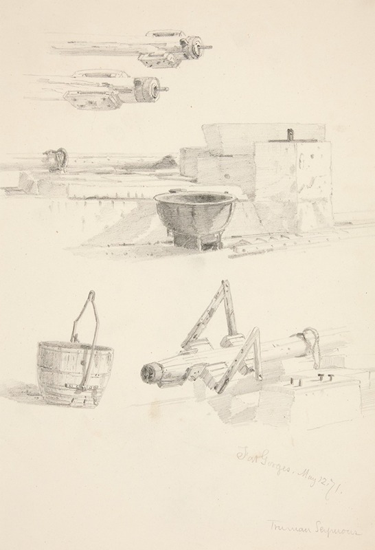 Truman Seymour - Sketches; Spars and Buckets