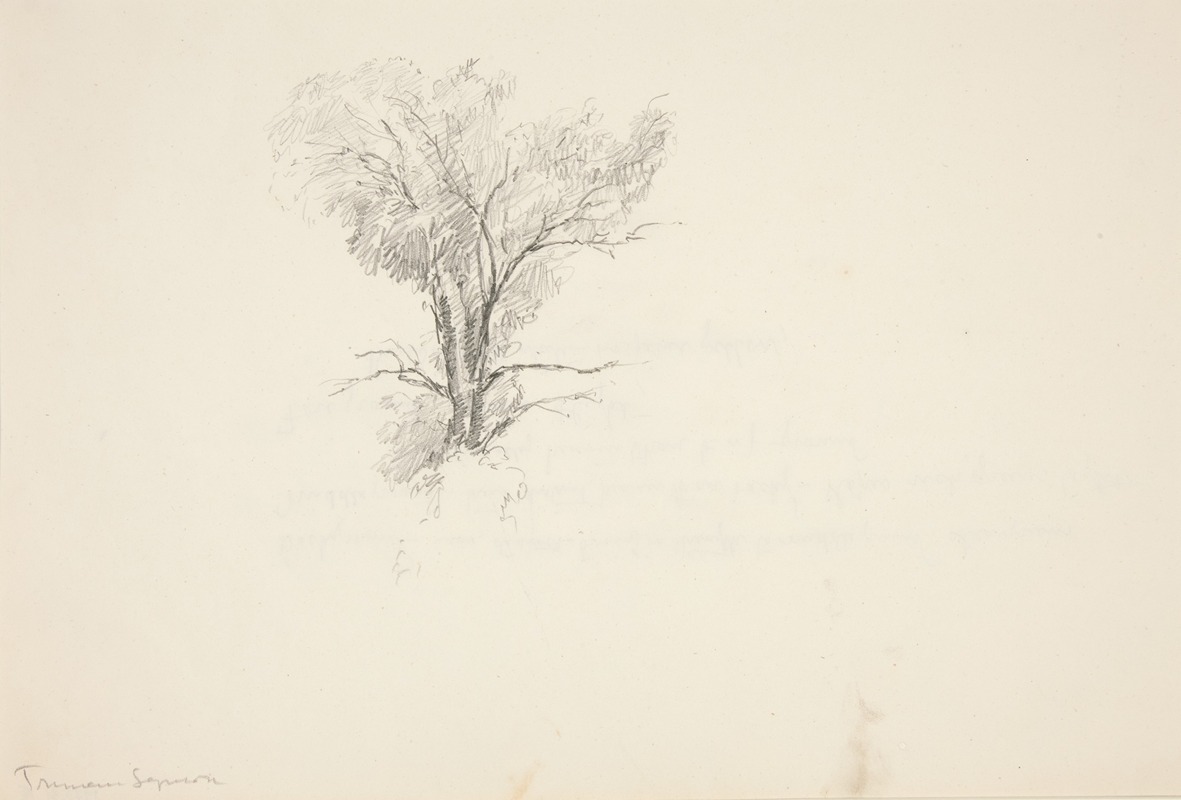 Truman Seymour - Study of a Tree