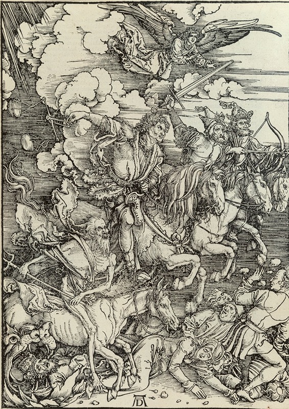 Albrecht Dürer - The Four Horsemen of the Apocalypse, from The Apocalypse