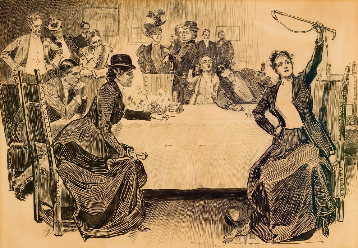 Charles Dana Gibson - The Story of the Hunt