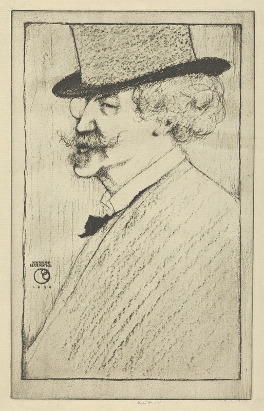 Ernest Haskell - Portrait of Whistler