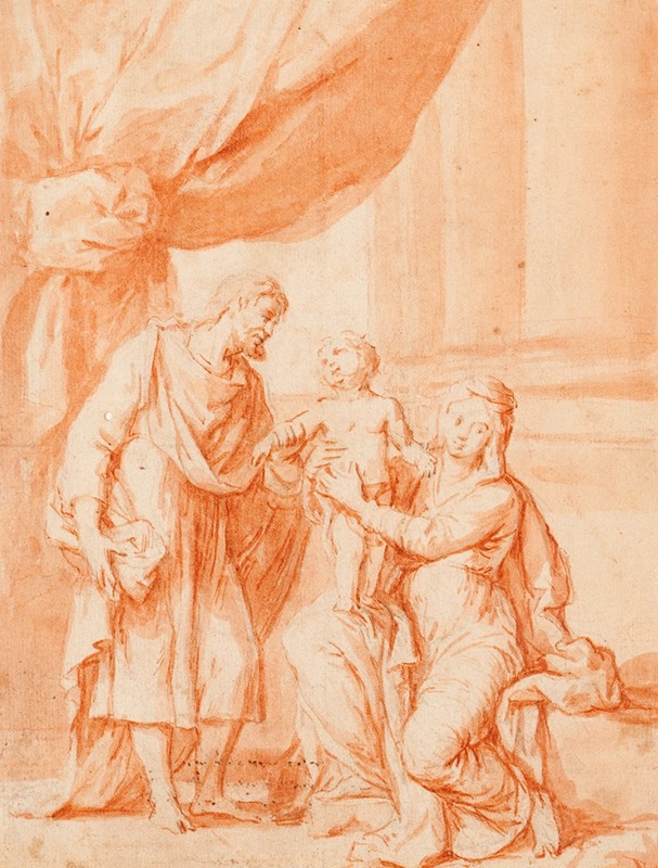 Godfried Maes - The Holy Family