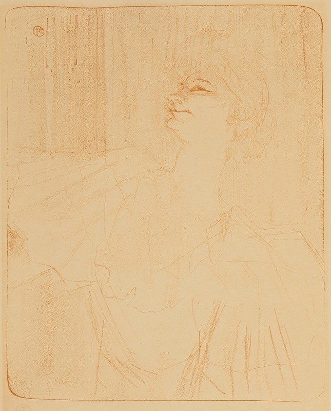 Henri de Toulouse-Lautrec - Yvette Guilbert pl 4