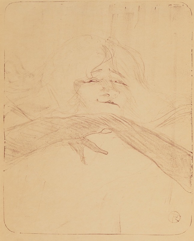 Henri de Toulouse-Lautrec - Yvette Guilbert pl 8