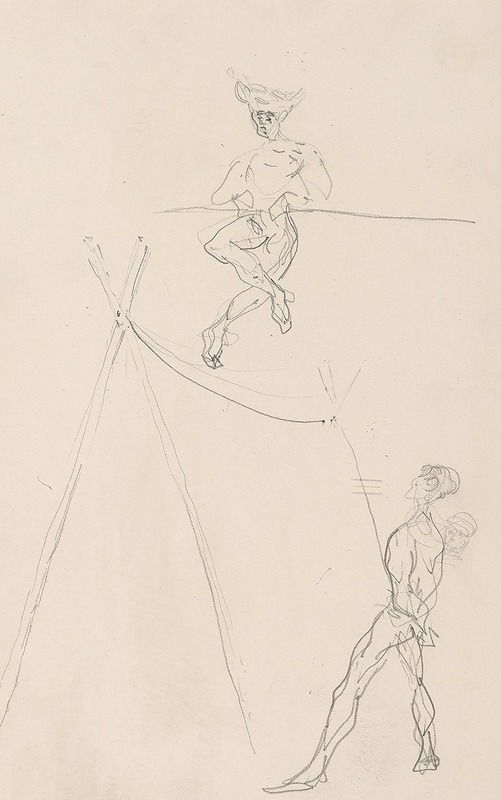 Henri de Toulouse-Lautrec - Sur la corde