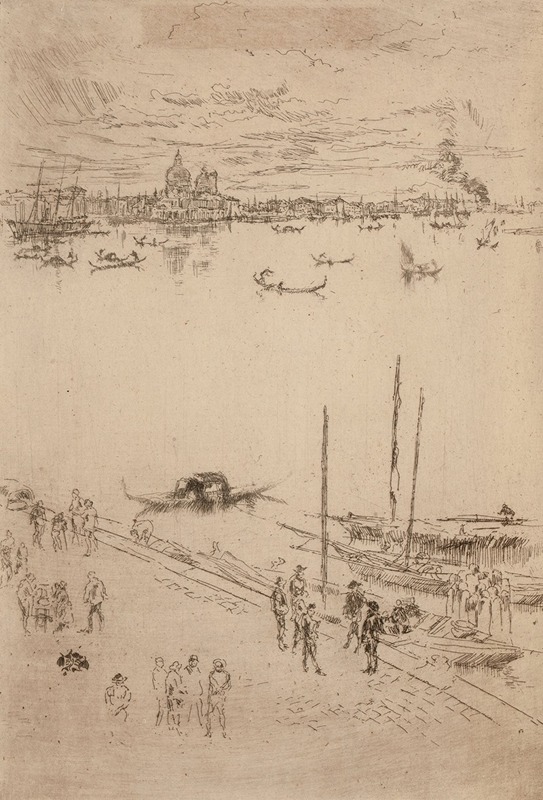 James Abbott McNeill Whistler - Upright Venice