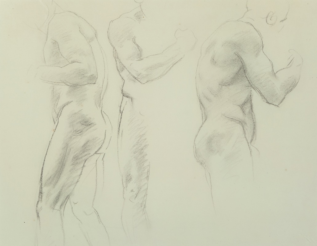 John Singer Sargent - Three Male Studies